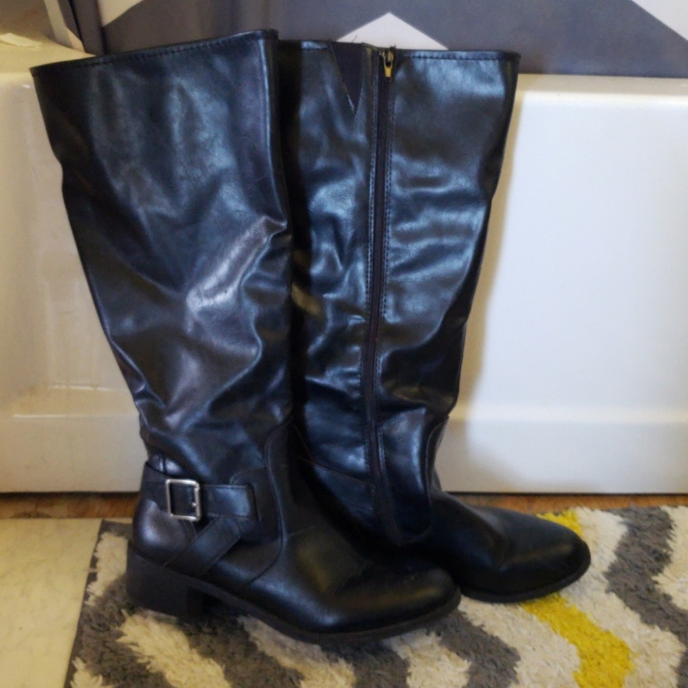 Knee high boots